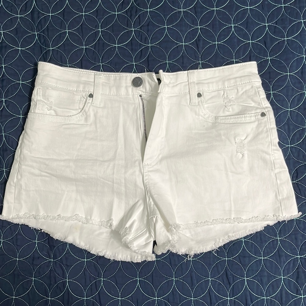 KUT brand size 4 white shorts